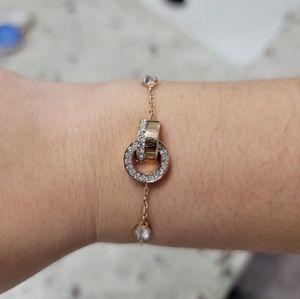 Swarovski Rose Gold bracelet